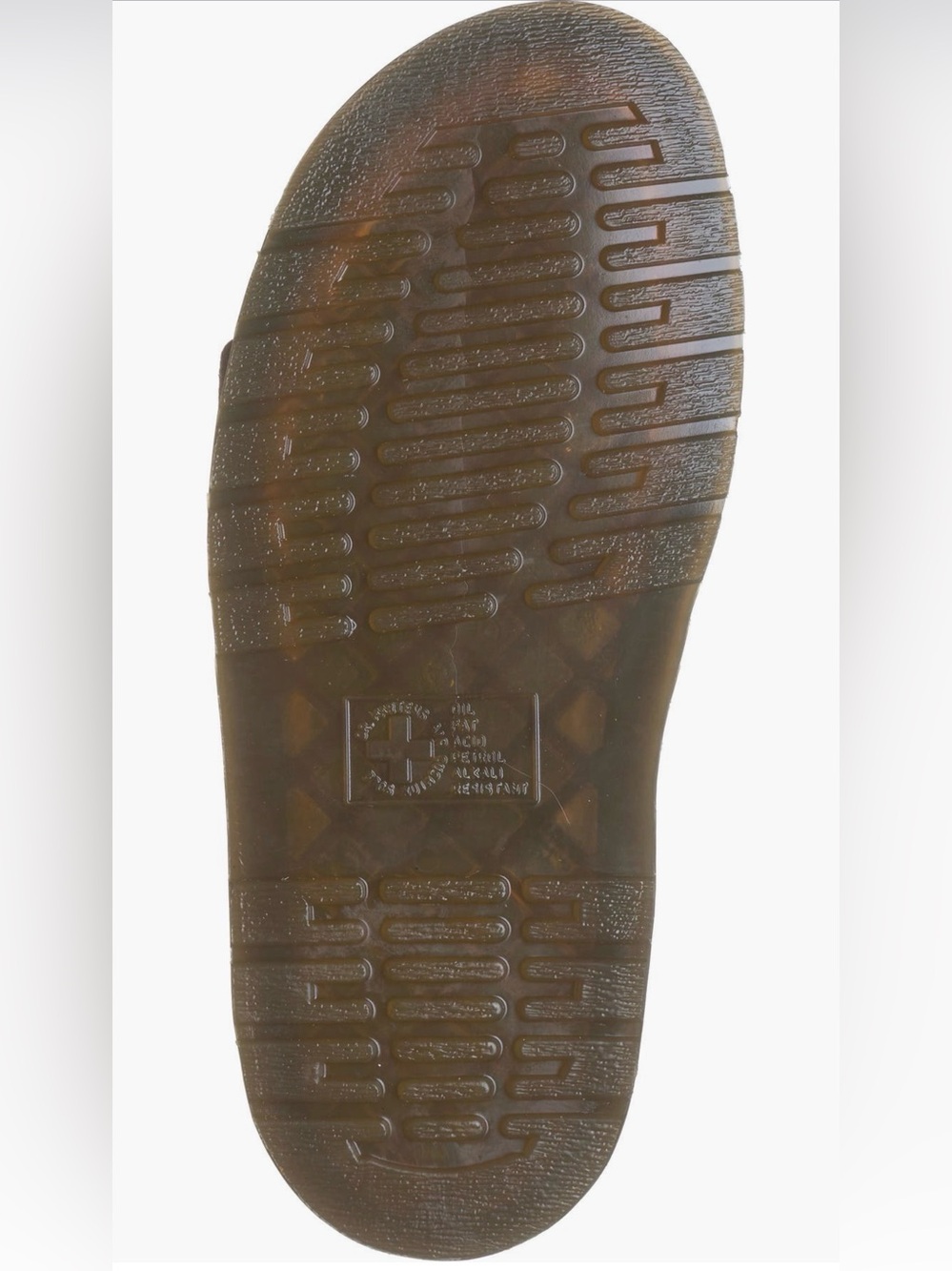 Dr. Martens Josef slide sandals in a Powder Pink Suede Double-Buckle Slide - Picture 2 of 9